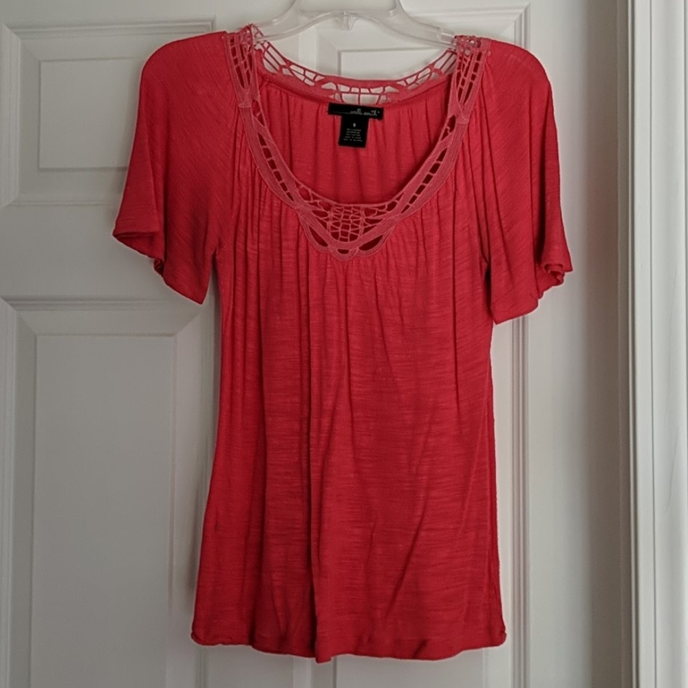 Willi Smith Bright Pink Top
